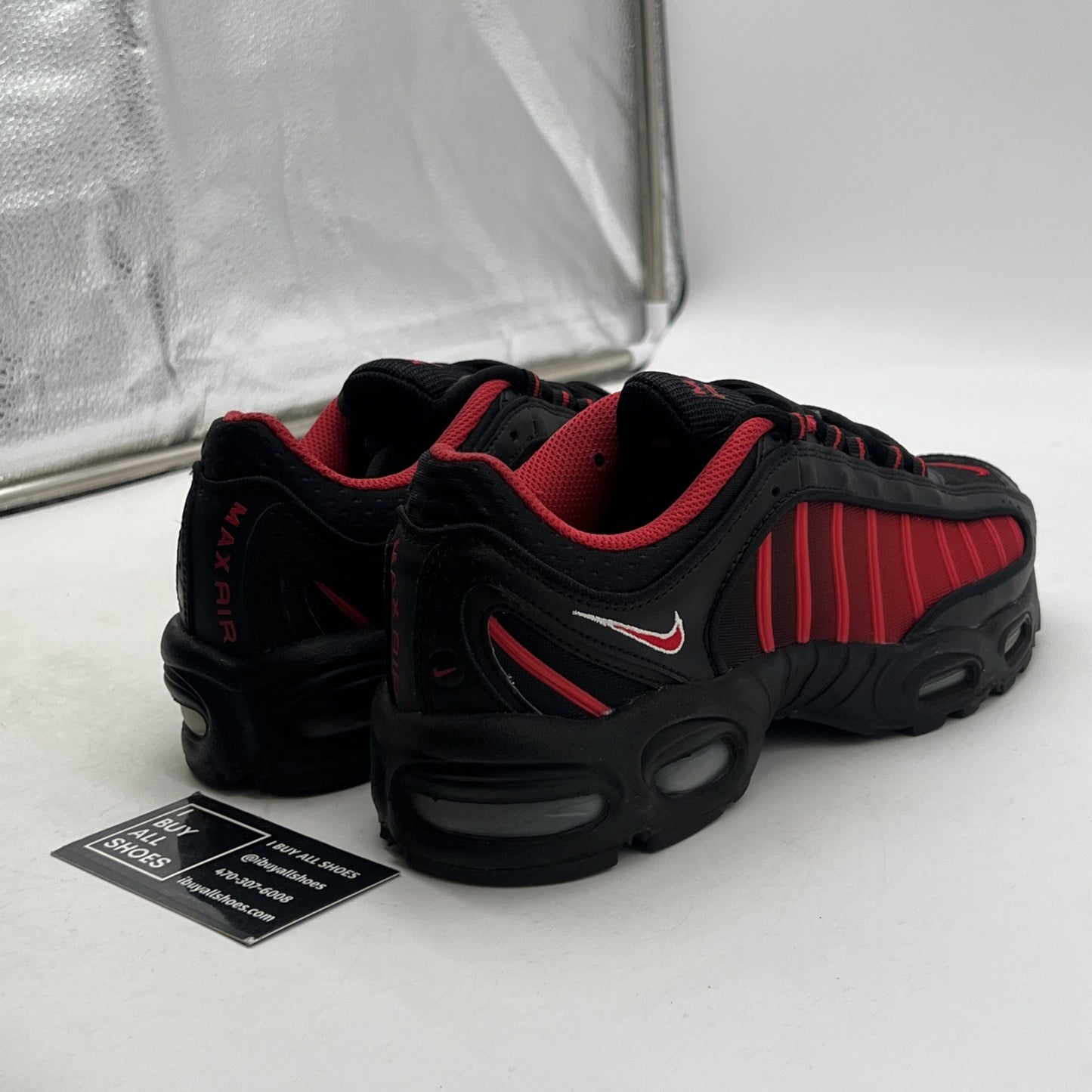 Size 8 - Nike Air Max Tailwind 4 University Red Black Mens (CD0456-600)