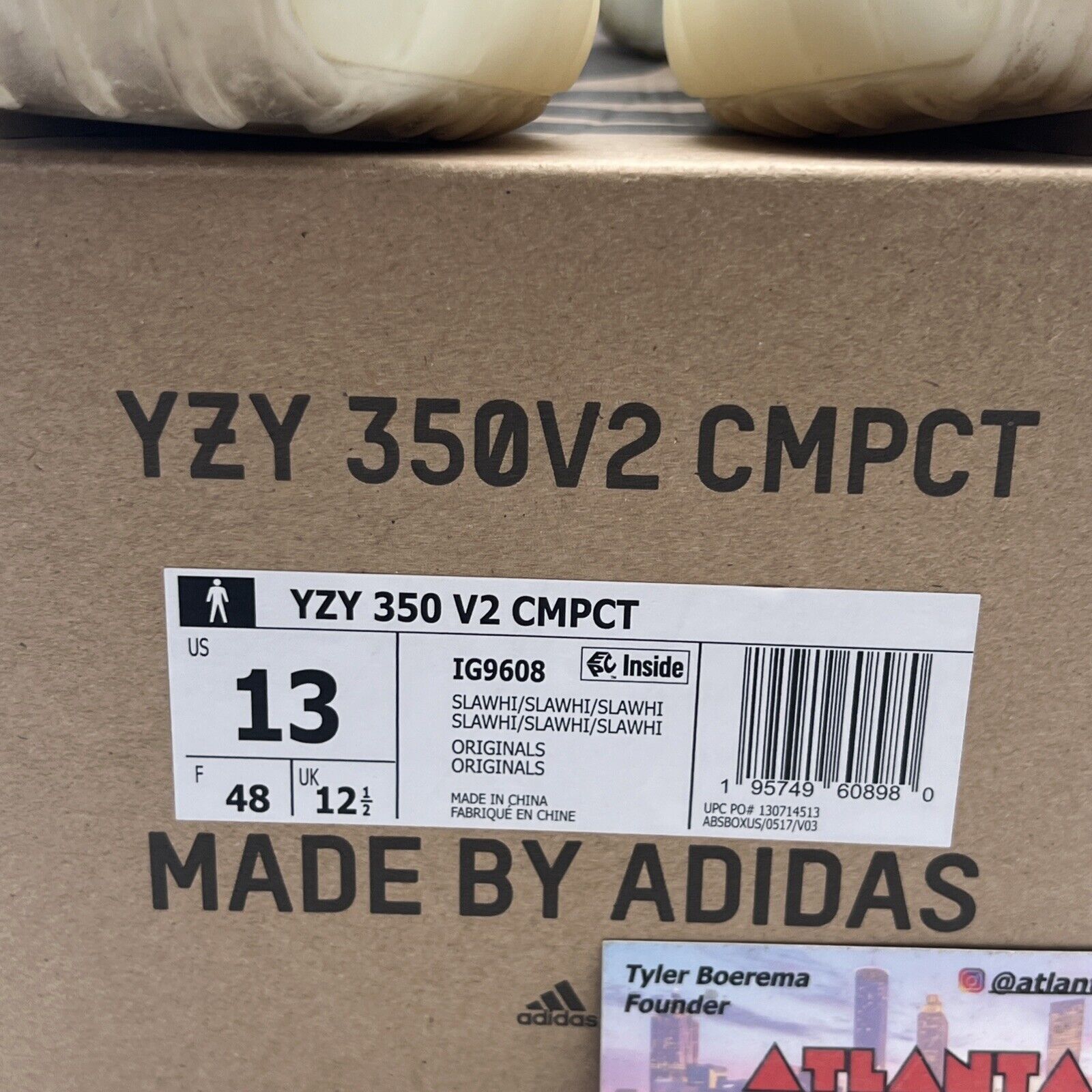 Size 13 - adidas Yeezy Boost 350 V2 CMPCT Panda (IG9608)