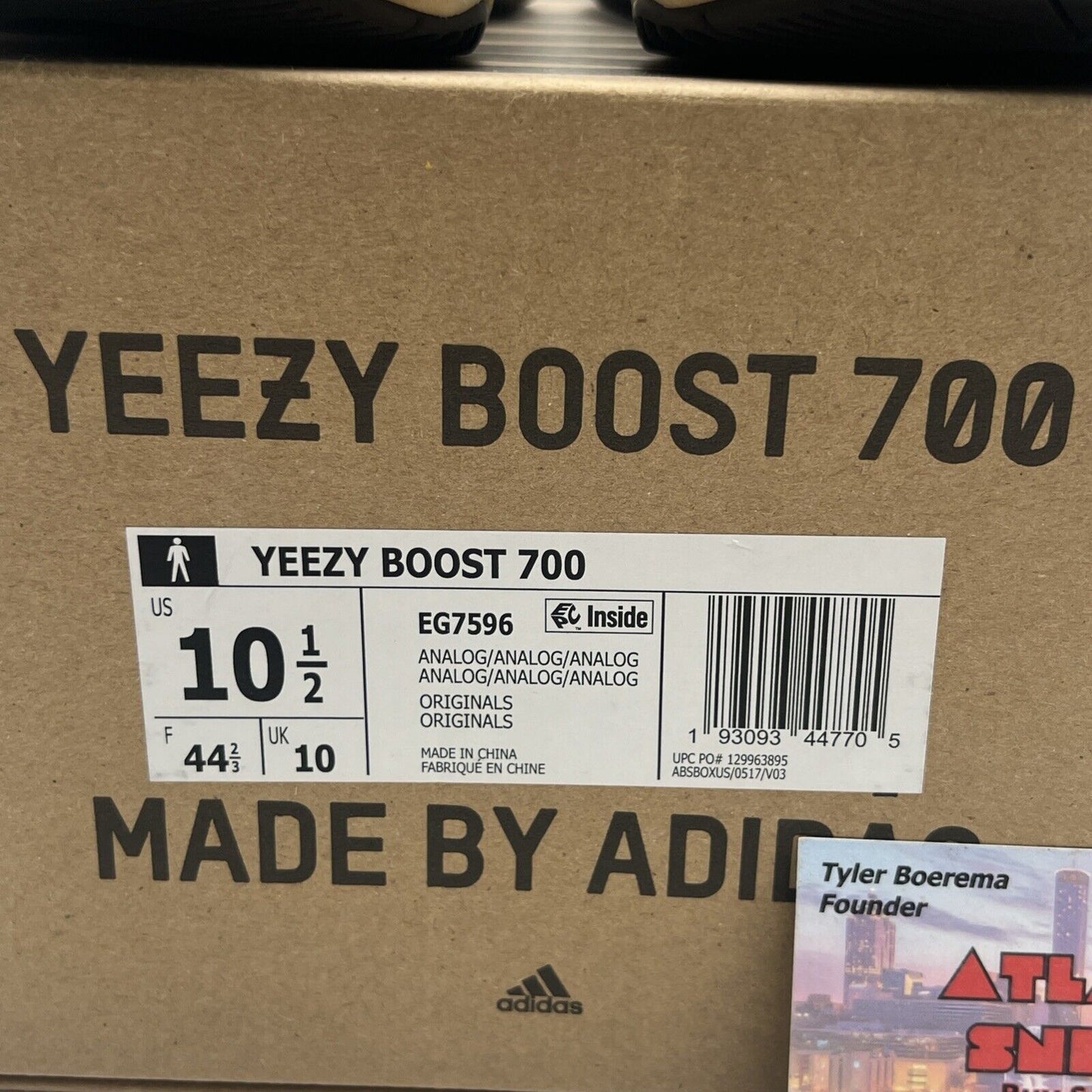Size 10.5 - Adidas Yeezy Boost 700 Low Analog (EG7596)