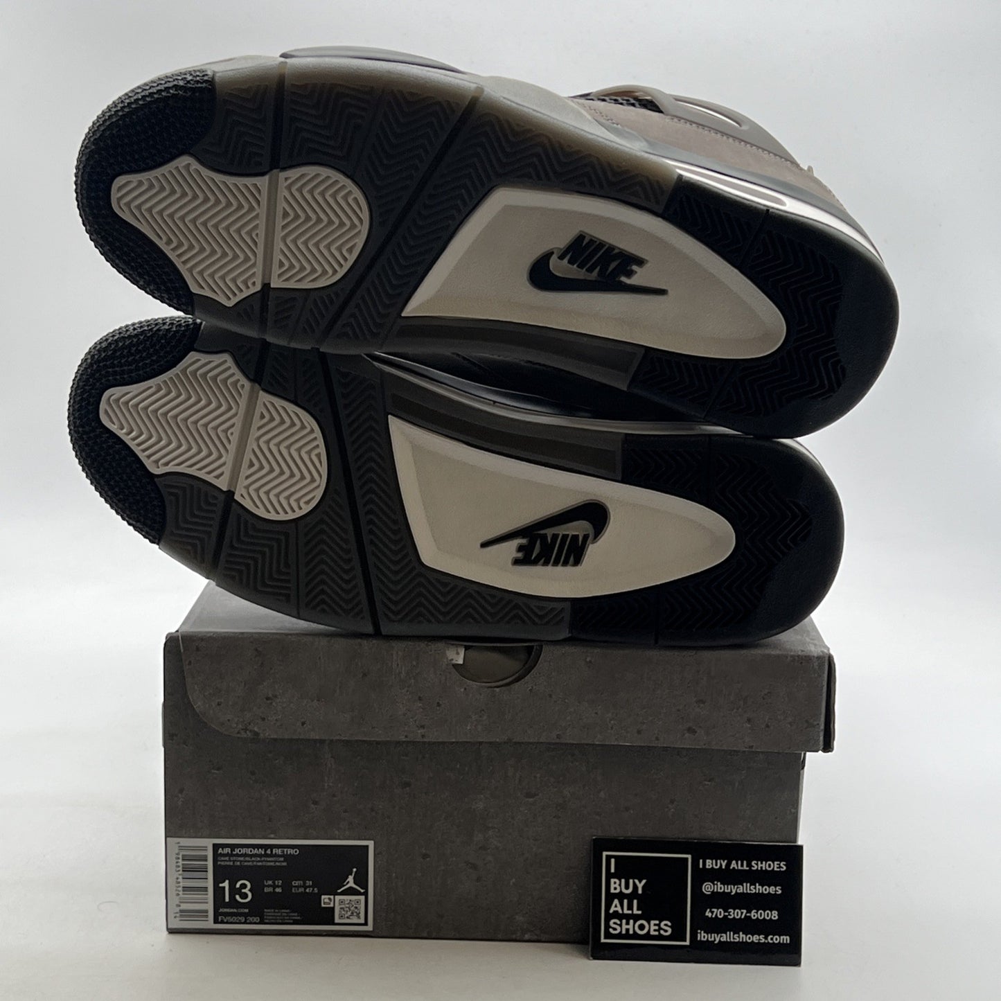 Size 13 - Air Jordan 4 Retro Cave Stone (FV5029-200)