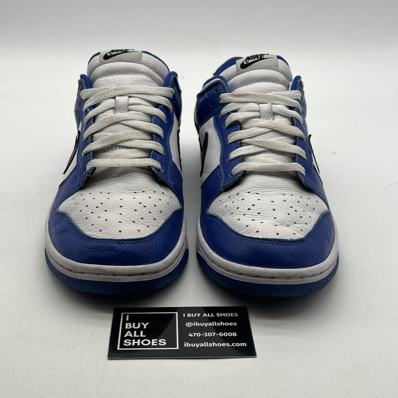 Size 11.5 - NIKE Dunk Low by You - Game Royal (FN0569-900) Jordan Chicago Duke