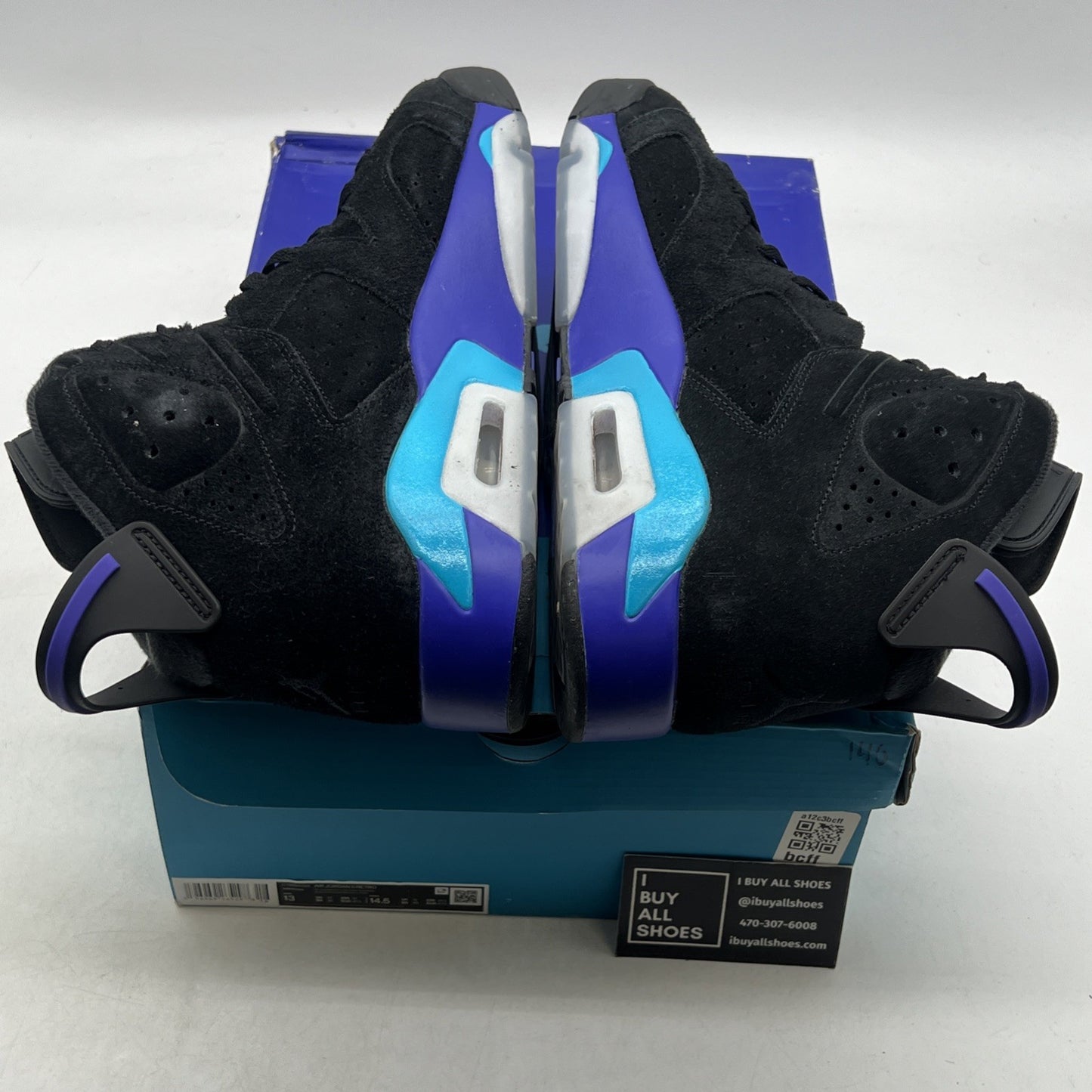 Size 13 - Air Jordan 6 Retro Aqua (CT8529-004)
