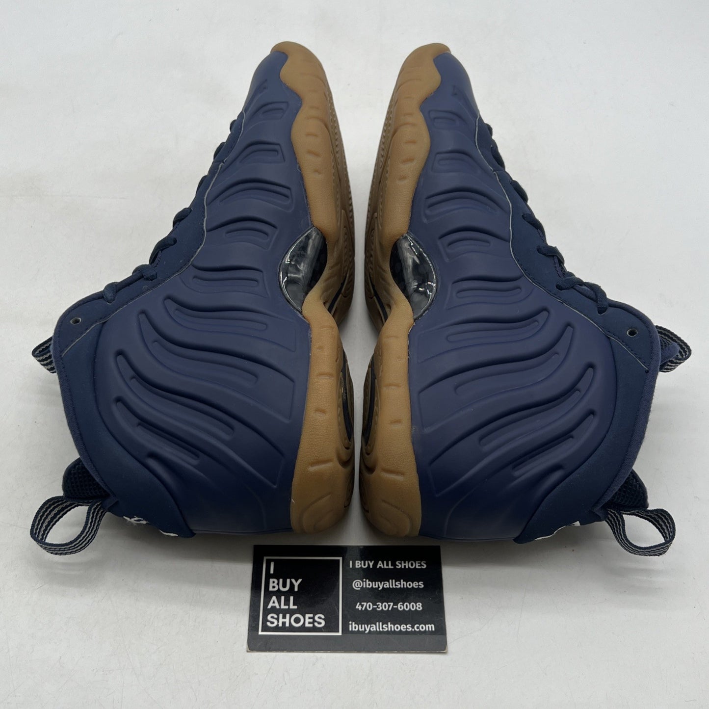 Size 6.5Y - Nike Little Posite One Mid Midnight Navy (644791-405)