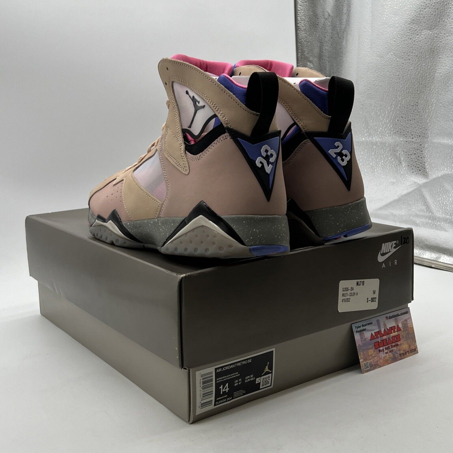 Size 14 - Air Jordan 7 Retro SE Sapphire (DJ2636-204)