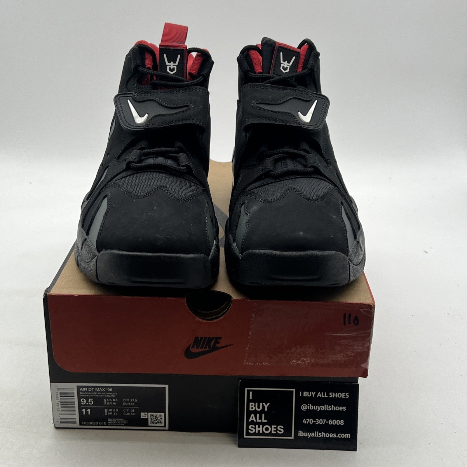 Size 9.5 - Nike Air DT Max '96 Falcons (HQ3620-010)