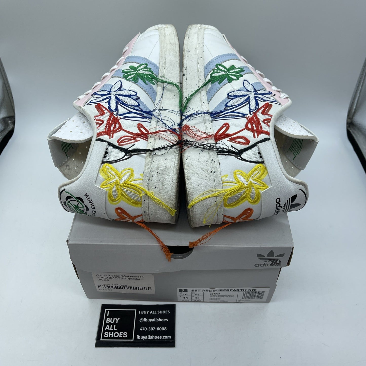 Size 10 - adidas Sean Wotherspoon x Superstar Super Earth Leather (FZ4724)