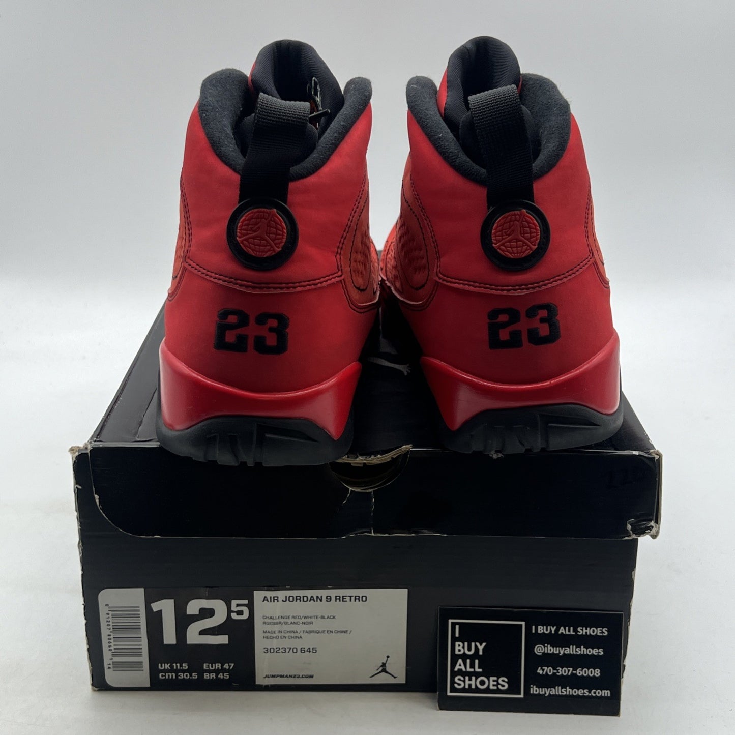 Size 12.5 - Air Jordan 9 Retro Motorboat Jones (302370-645)