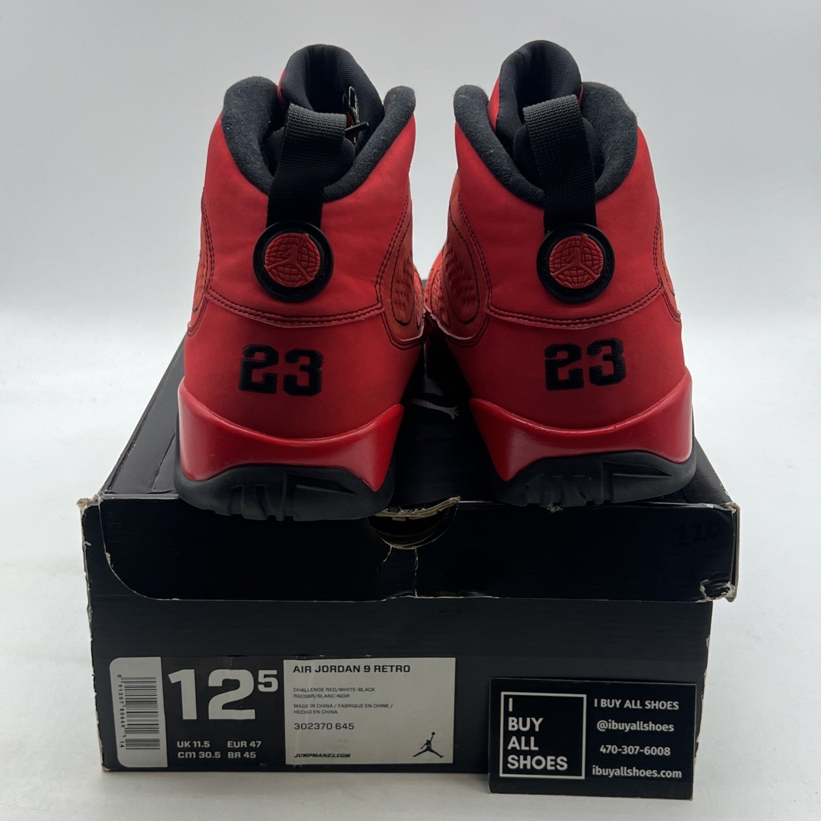 Size 12.5 - Air Jordan 9 Retro Motorboat Jones (302370-645)