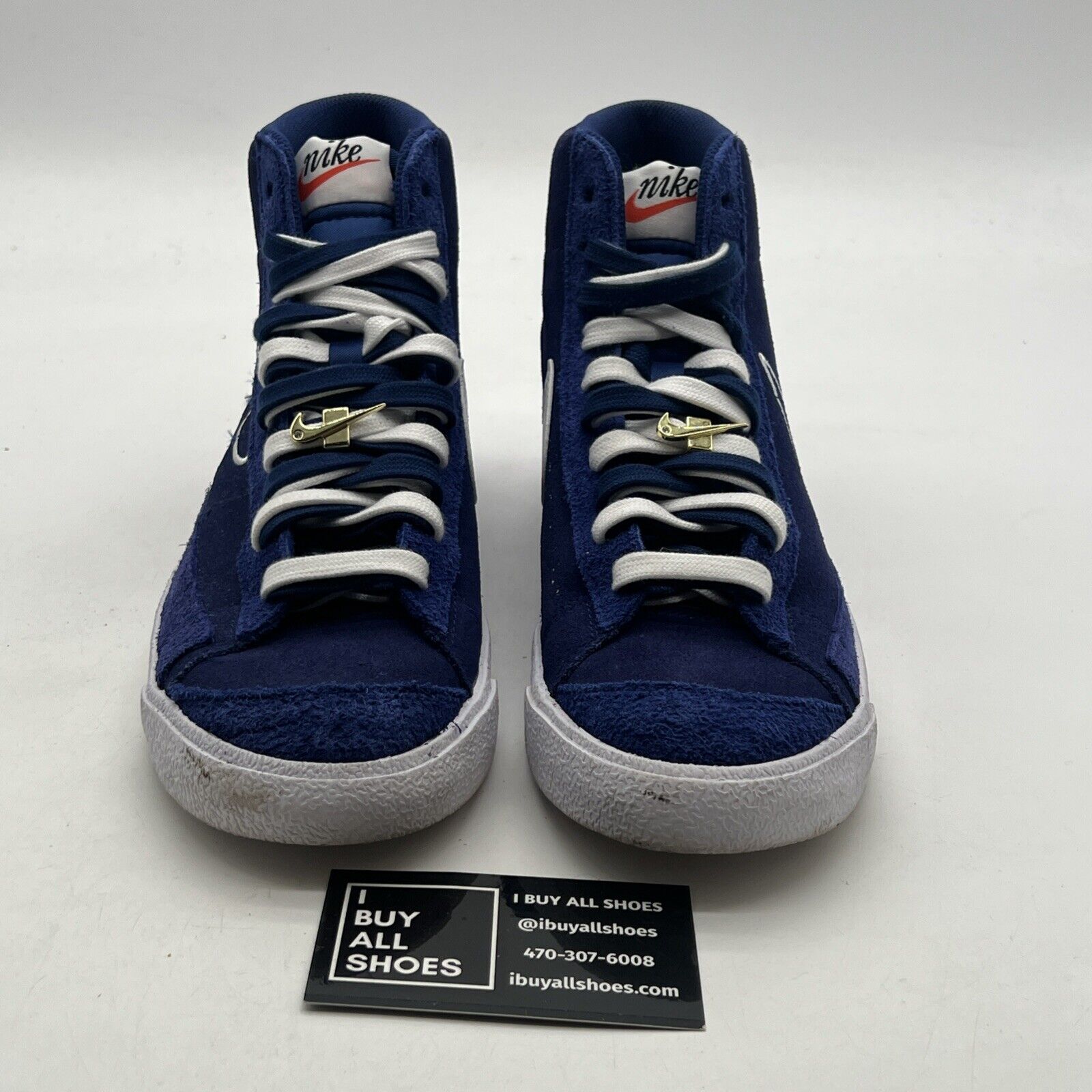 Size 8 - Nike Blazer '77 Mid First Use - Deep Royal Blue (DC3433-400)