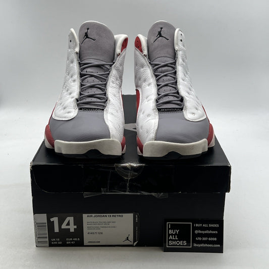 Size 14 - Air Jordan 13 Retro 2014 Grey Toe (414571-126)