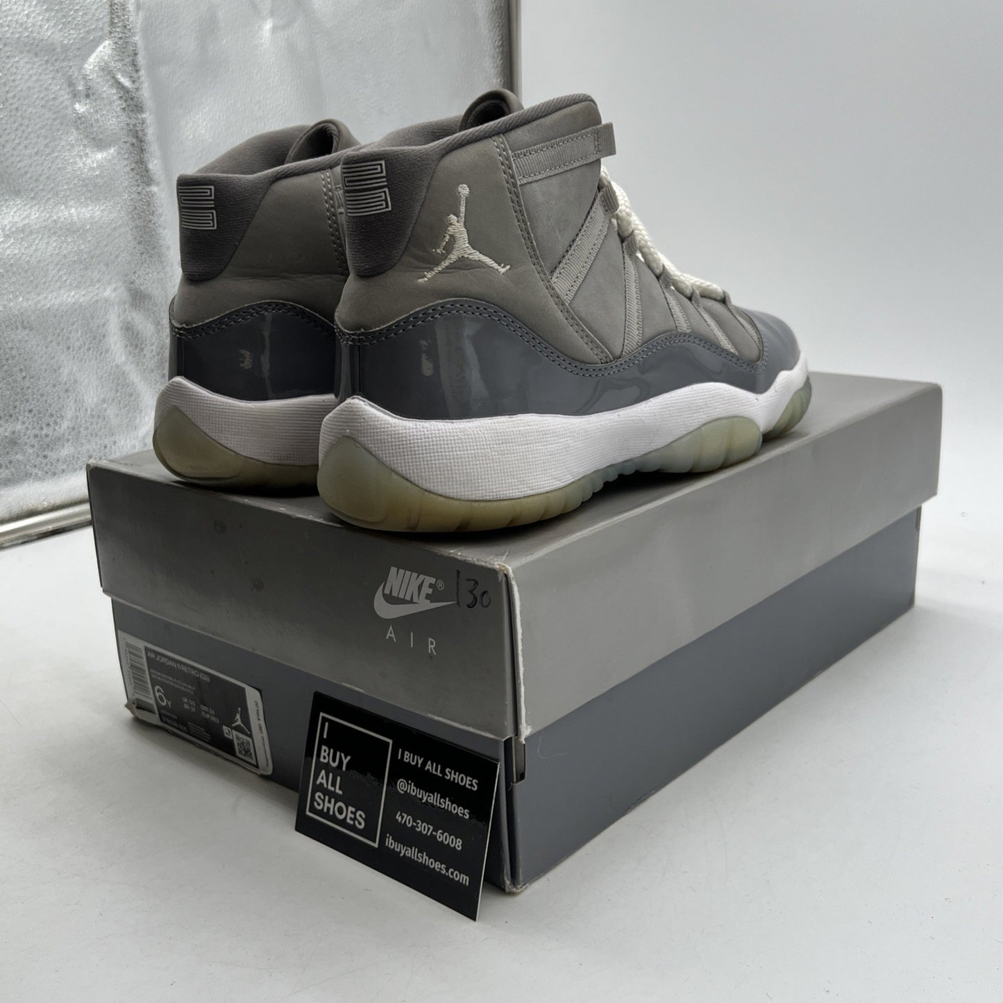 Size 6 - Air Jordan 11 Retro High Cool Grey (378038-005)