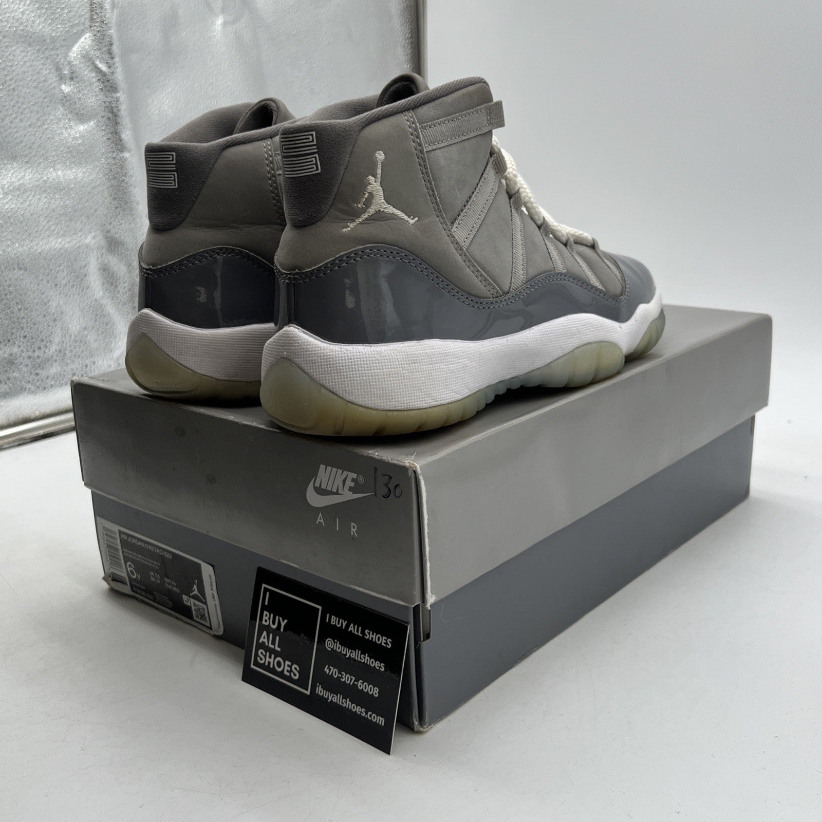 Size 6 - Air Jordan 11 Retro High Cool Grey (378038-005)
