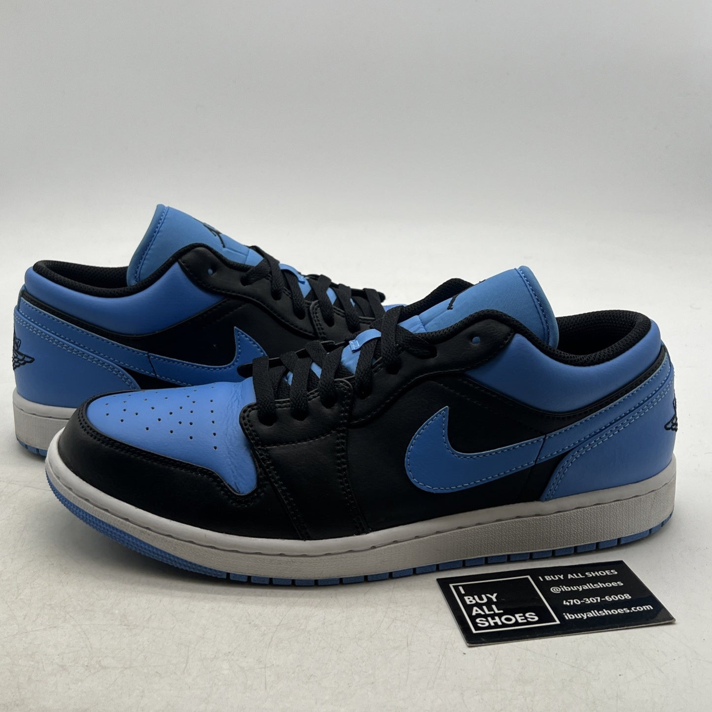 Size 11.5 - Air Jordan 1 Low University Blue (553558-041)