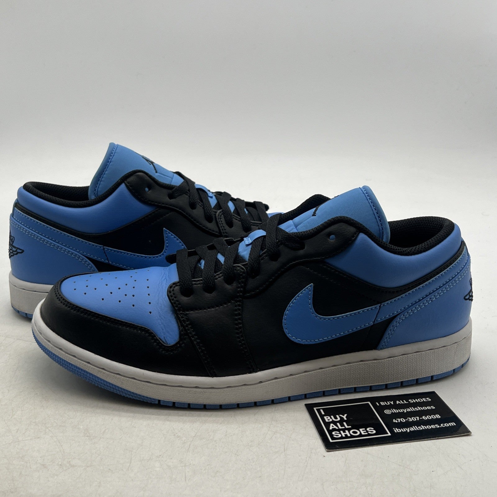 Size 11.5 - Air Jordan 1 Low University Blue (553558-041)