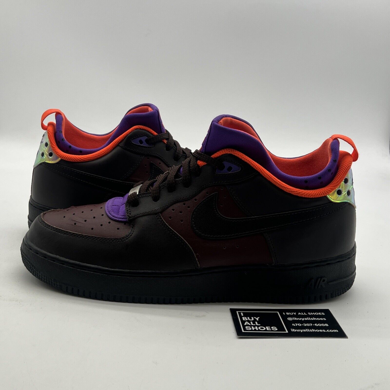 Size 13 - Nike Air Force 1 CMFT MOWABB Barkroot Brown/Velvet Brown