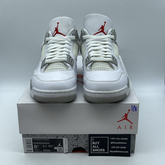 Size 8.5 - Air Jordan 4 Retro Mid White Oreo (CT8527-100)