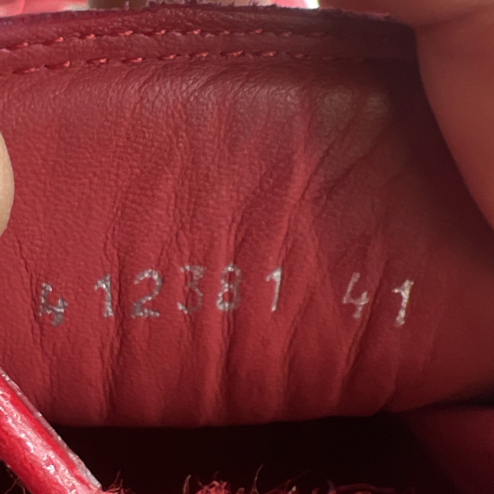 Size 41 - Balenciaga Arena Red Leather High Top Sneakers