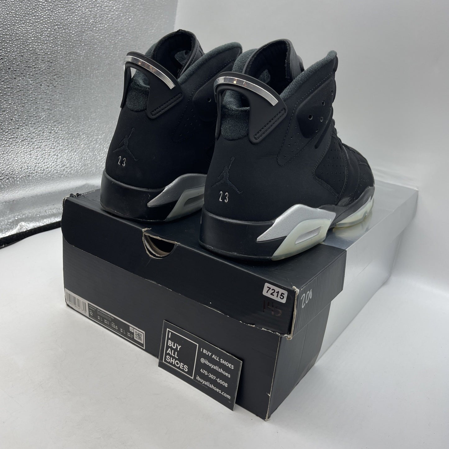 Size 12 - Air Jordan 6 Retro Mid Chrome (DX2836-001)