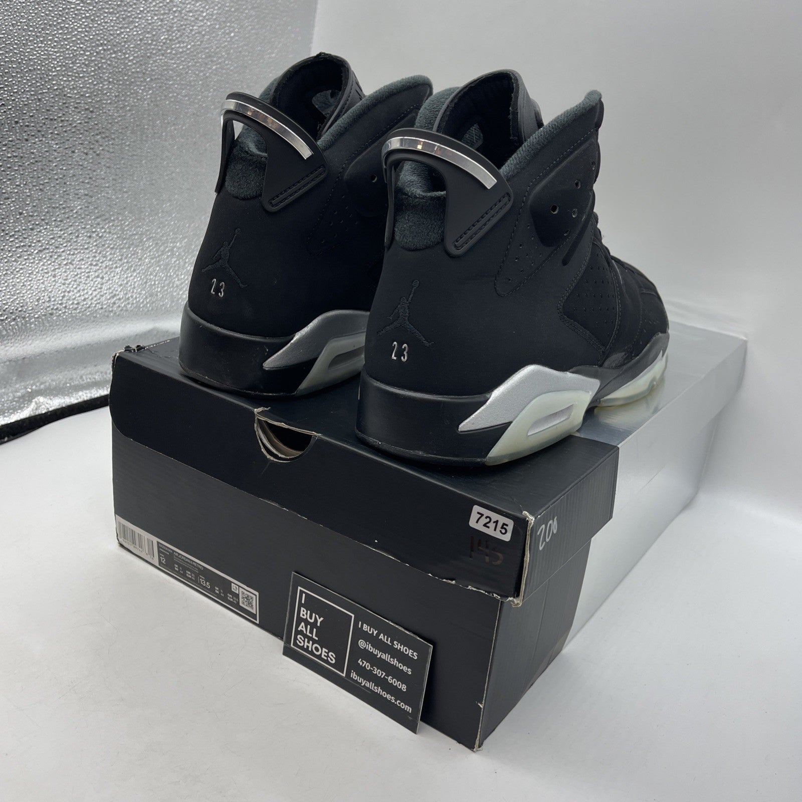 Size 12 - Air Jordan 6 Retro Mid Chrome (DX2836-001)