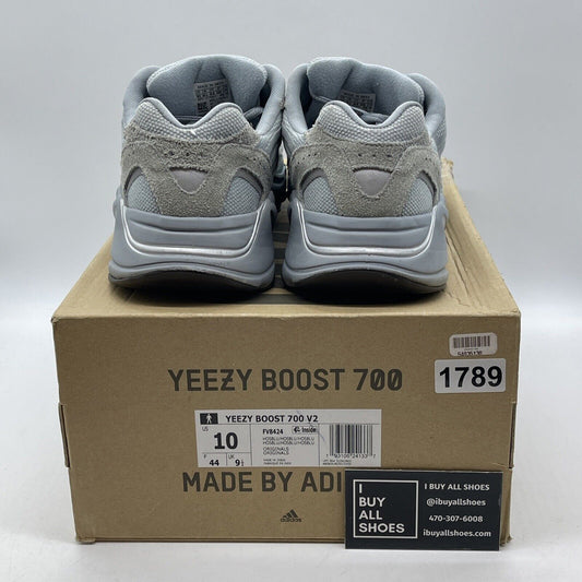 Size 10 - adidas Yeezy Boost 700 V2 Hospital Blue Grey Suede (FV8424)
