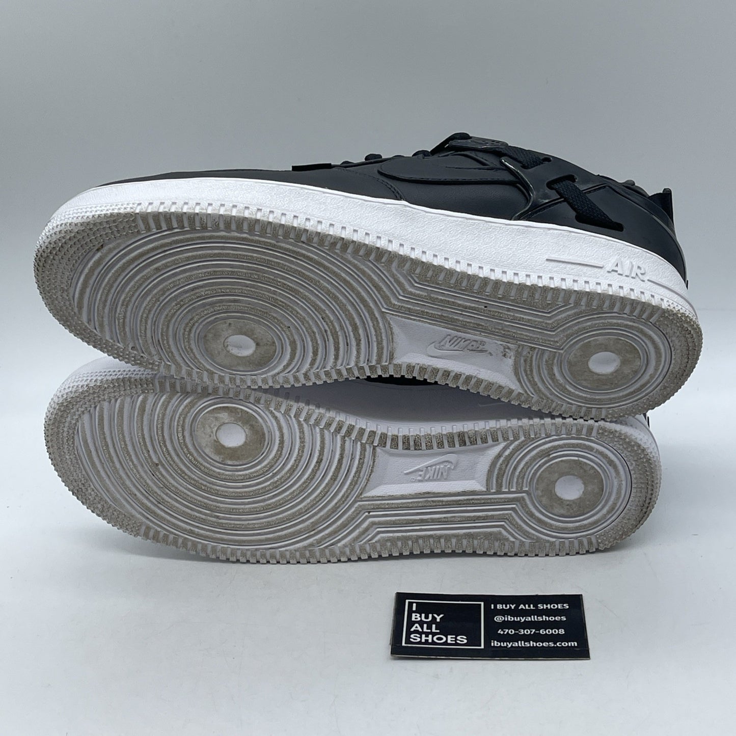 Size 11 - Nike Undercover x Air Force 1 SP GORE-TEX Low Black (DQ7558-002)