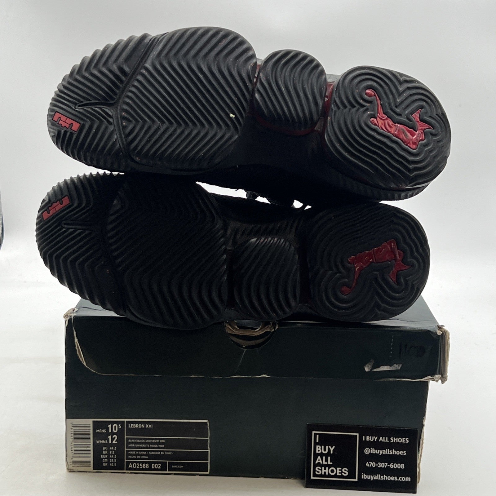 Size 10.5 - Nike LeBron 16 Fresh Bred (AO2588-002)
