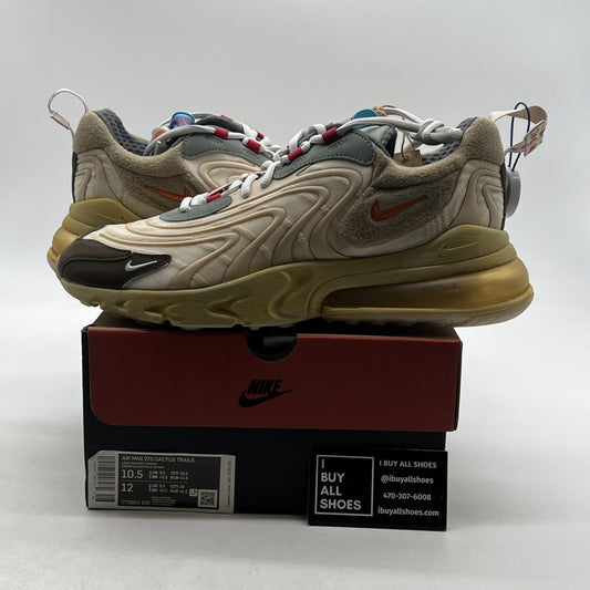 Size 10.5 - Nike Travis Scott x Air Max 270 React ENG Cactus Trails (CT2864-200)