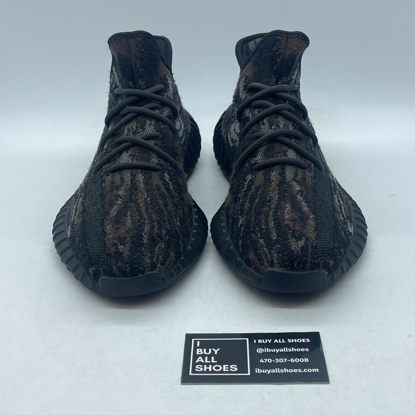 Size 9.5 - adidas Yeezy Boost 350 V2 Low MX Rock Brown Black Suede (GW3774)