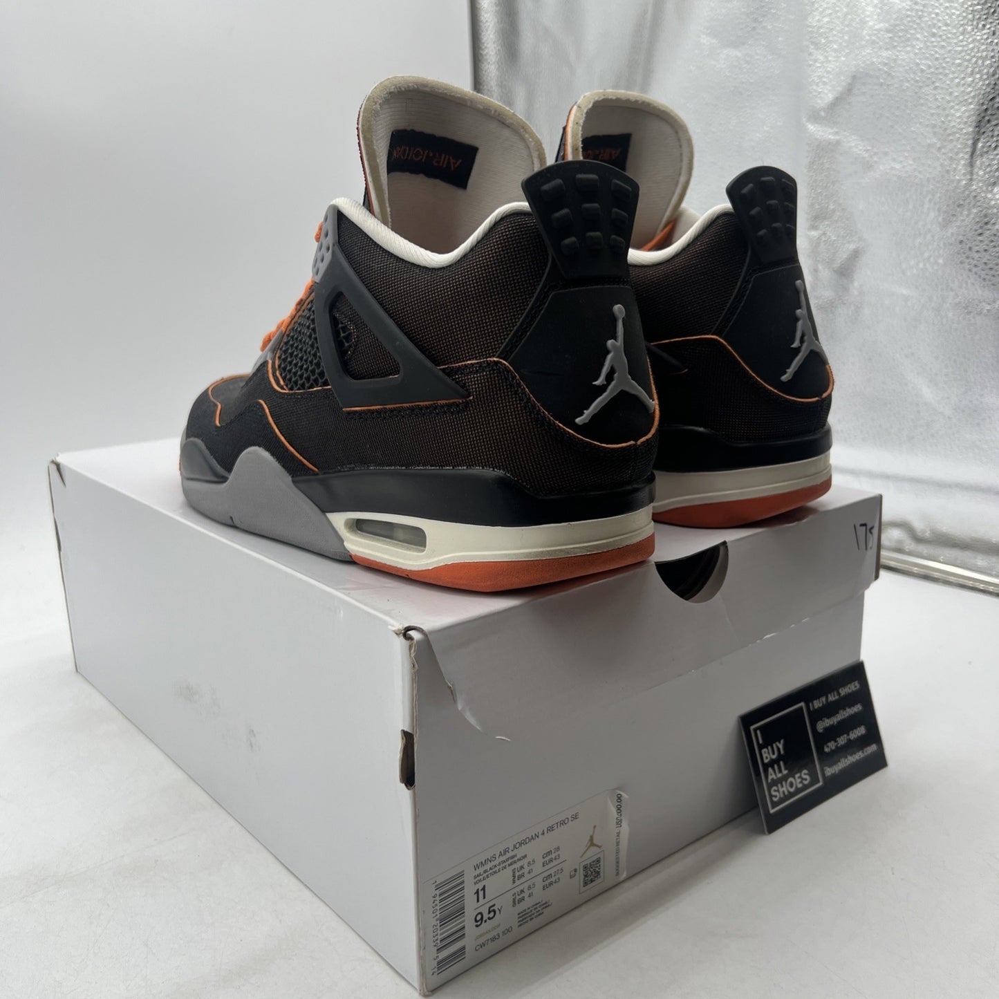 Size 11 - Air Jordan 4 Retro Starfish W (CW7183-100)