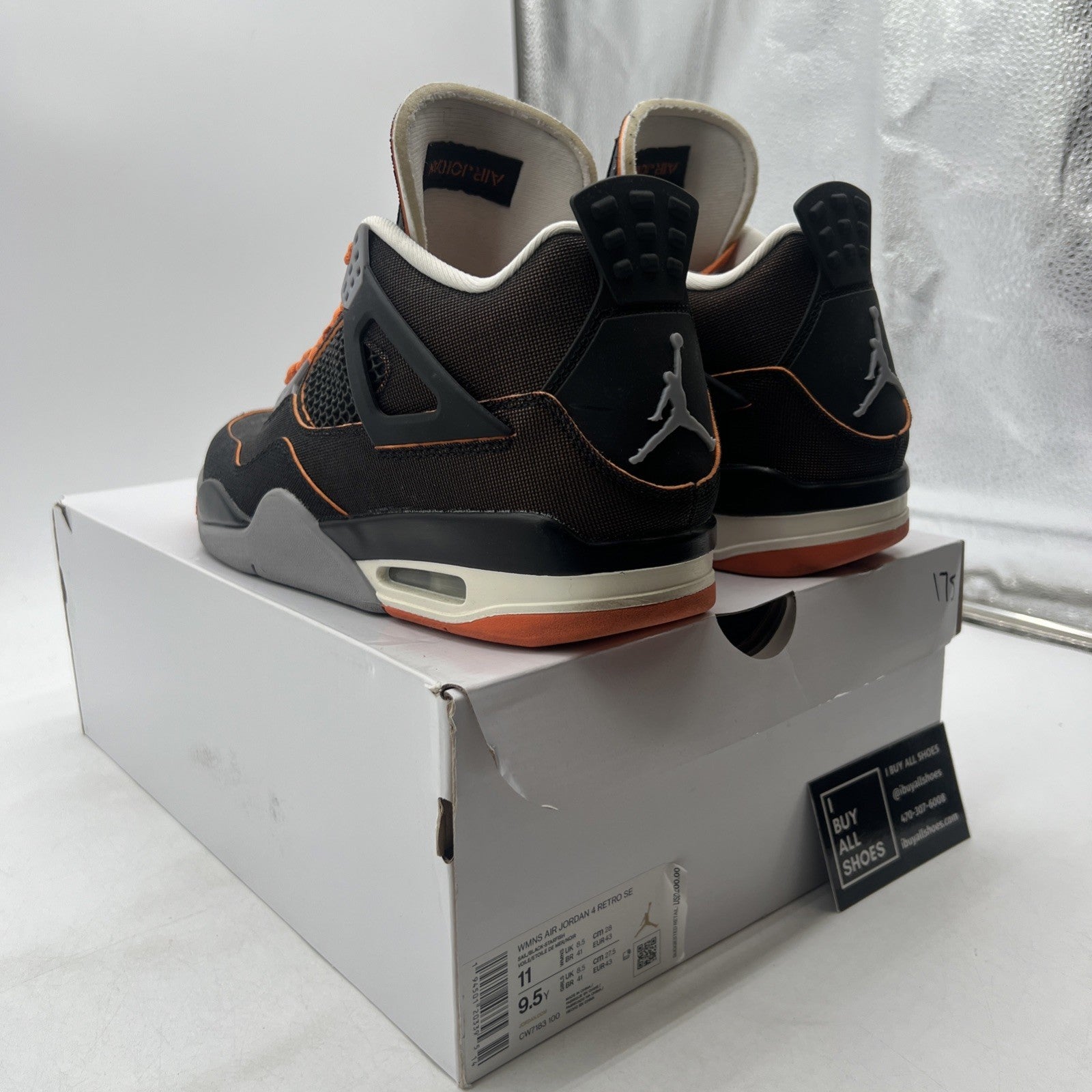 Size 11 - Air Jordan 4 Retro Starfish W (CW7183-100)