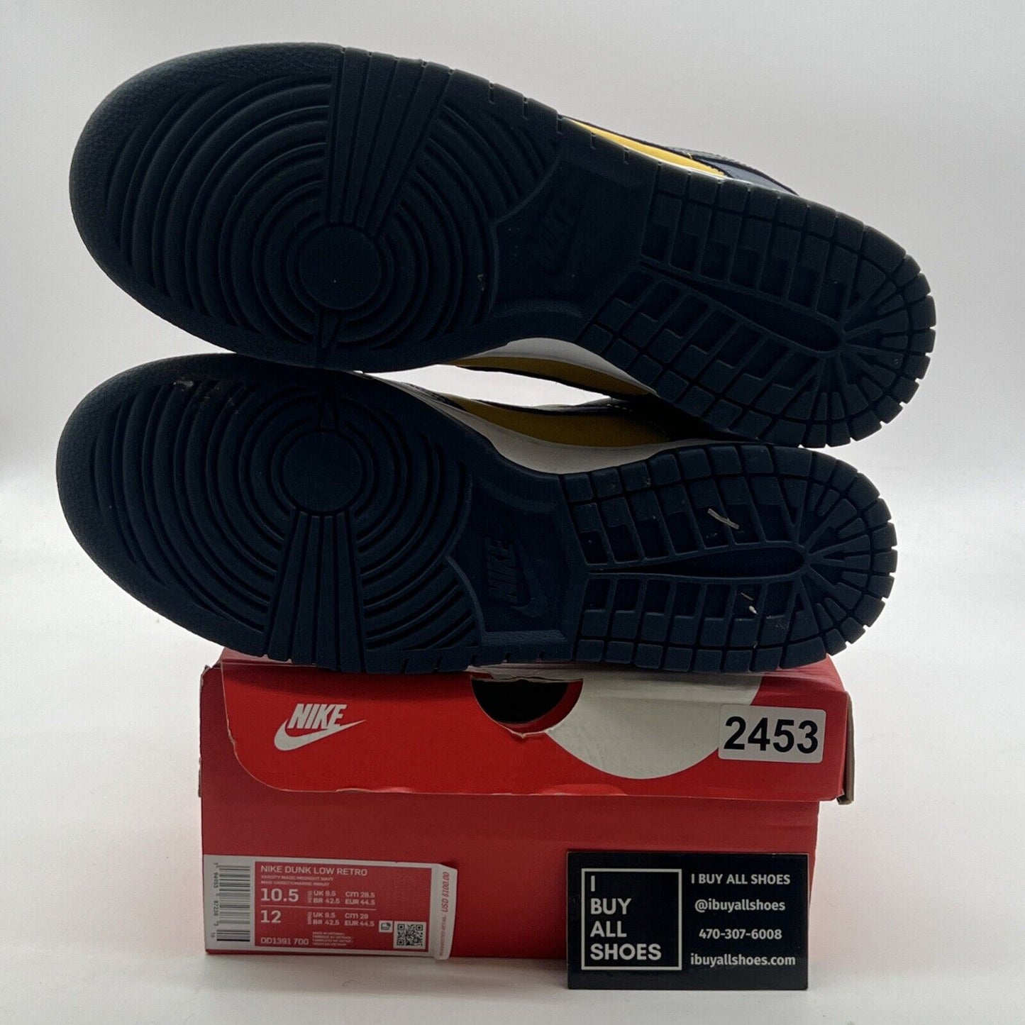 Size 10.5 - Nike Dunk Low Michigan 2021 (DD1391-700)