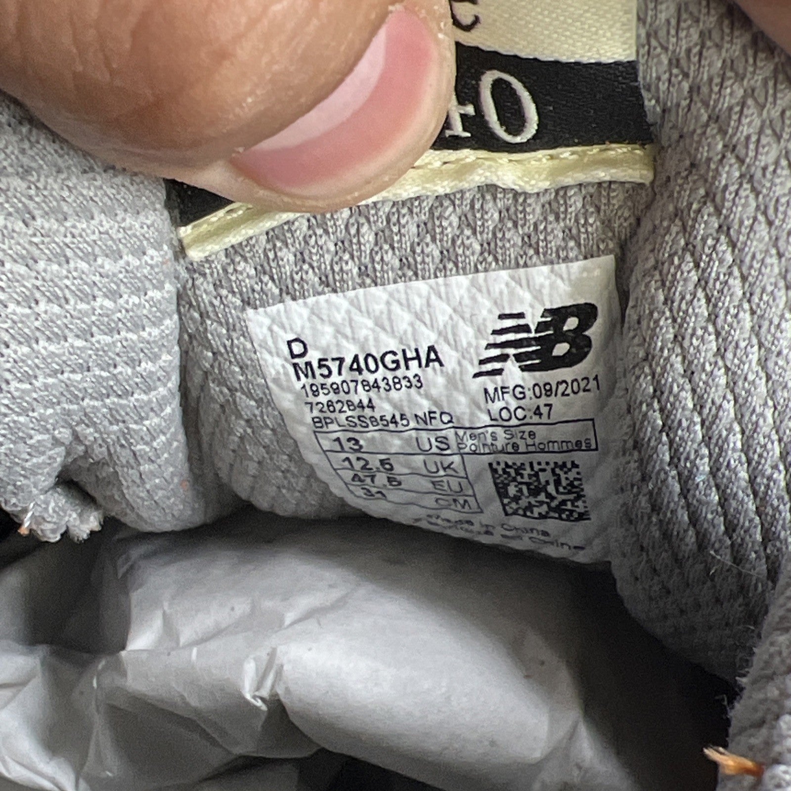 Size 13 - New Balance 57/40 Rust Oxide Blue Groove (M5740GHA)