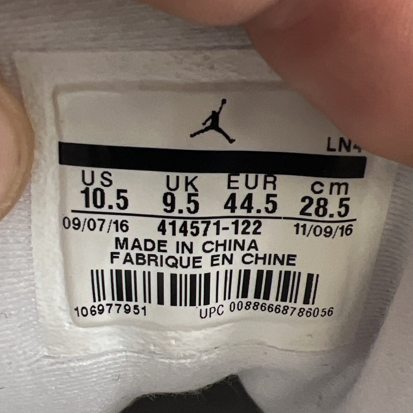 Size 10.5 - Air Jordan 13 Retro Chicago 2017 (414571-122)