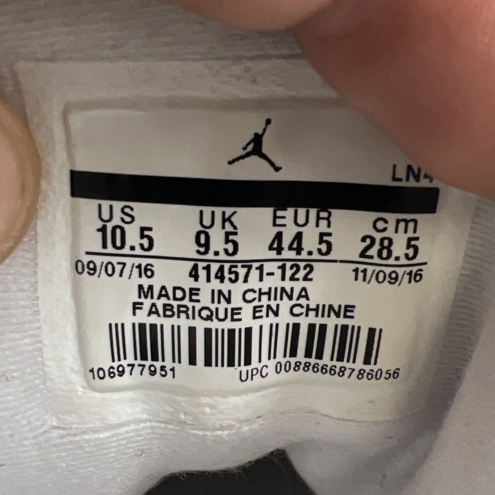 Size 10.5 - Air Jordan 13 Retro Chicago 2017 (414571-122)