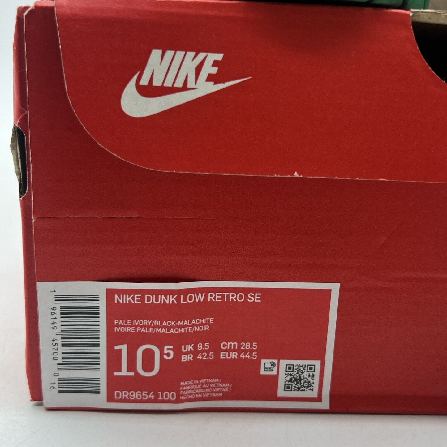 Size 10.5 - Nike Dunk Low SE Lottery Pack - Malachite (DR9654-100)