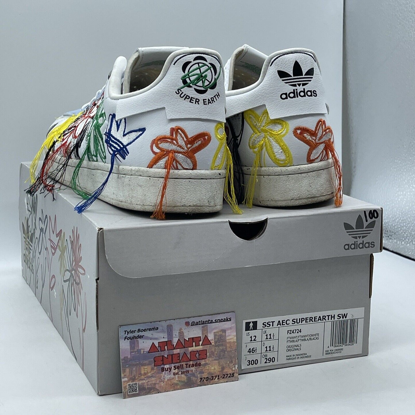 Size 12 - adidas Sean Wotherspoon x Superstar Super Earth Leather (FZ4724)