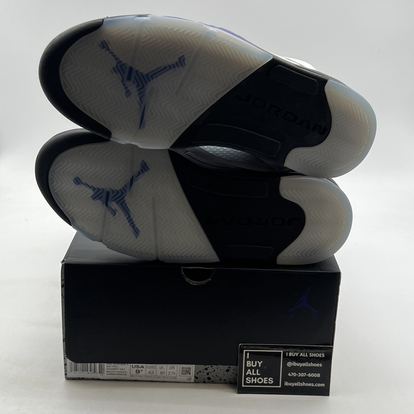 Size 9.5 - Air Jordan 5 Concord 2022 (DD0587-141)