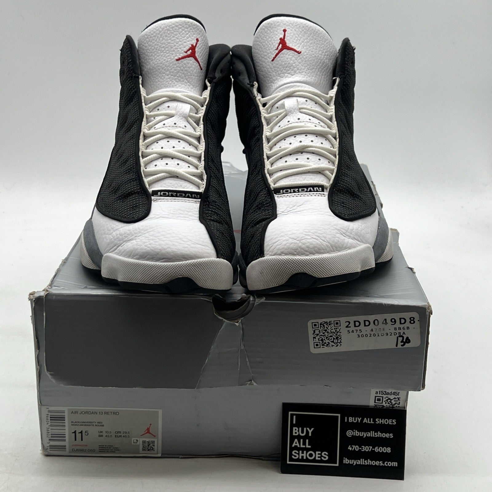 Size 11.5 - Air Jordan 13 Retro Black Flint (DJ5982-060)