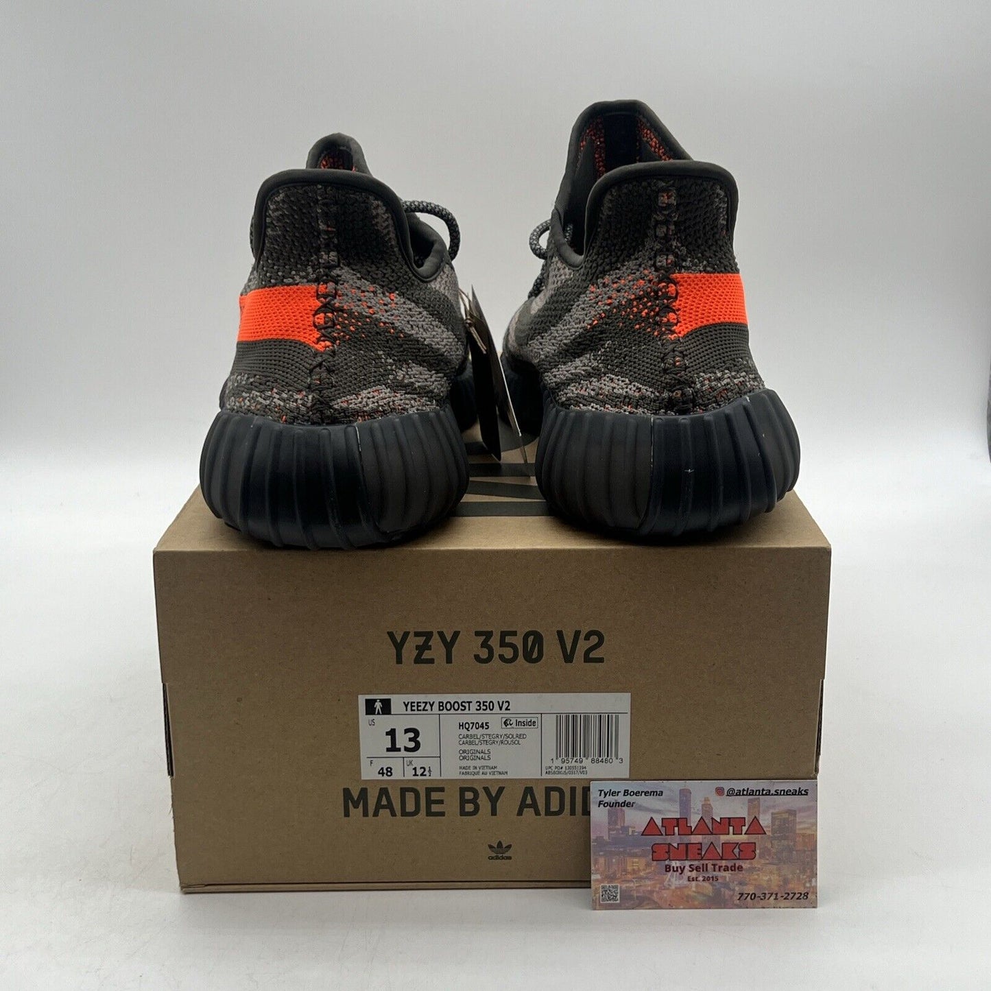 Size 13 - adidas Yeezy Boost 350 V2 Low Carbon Beluga (HQ7045)