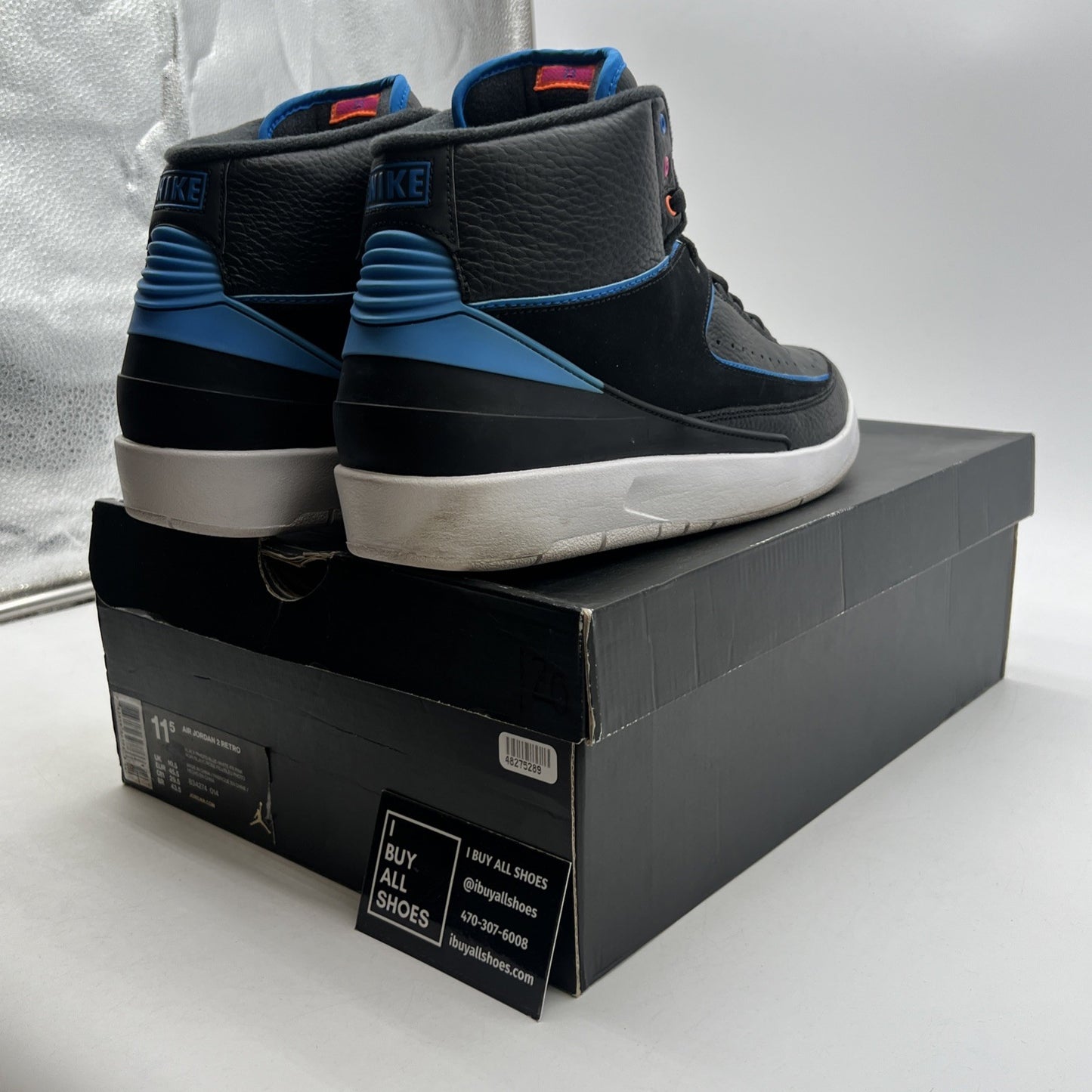 Size 11.5 - Air Jordan 2 Retro Radio Raheem (834274-014)
