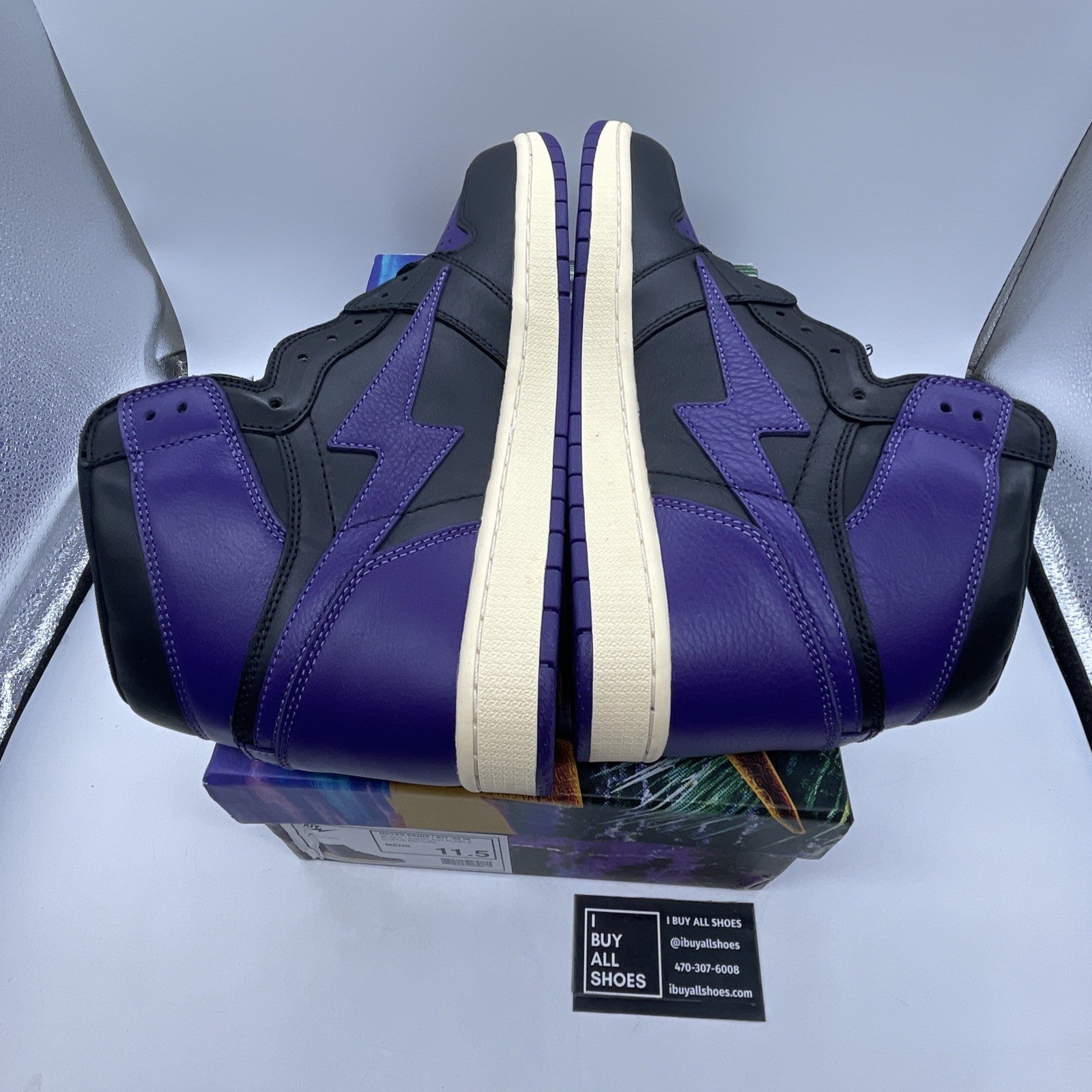 Size 11.5 - Air Kiy x Reves Paris ‘85 Hi “Lupus Edition”