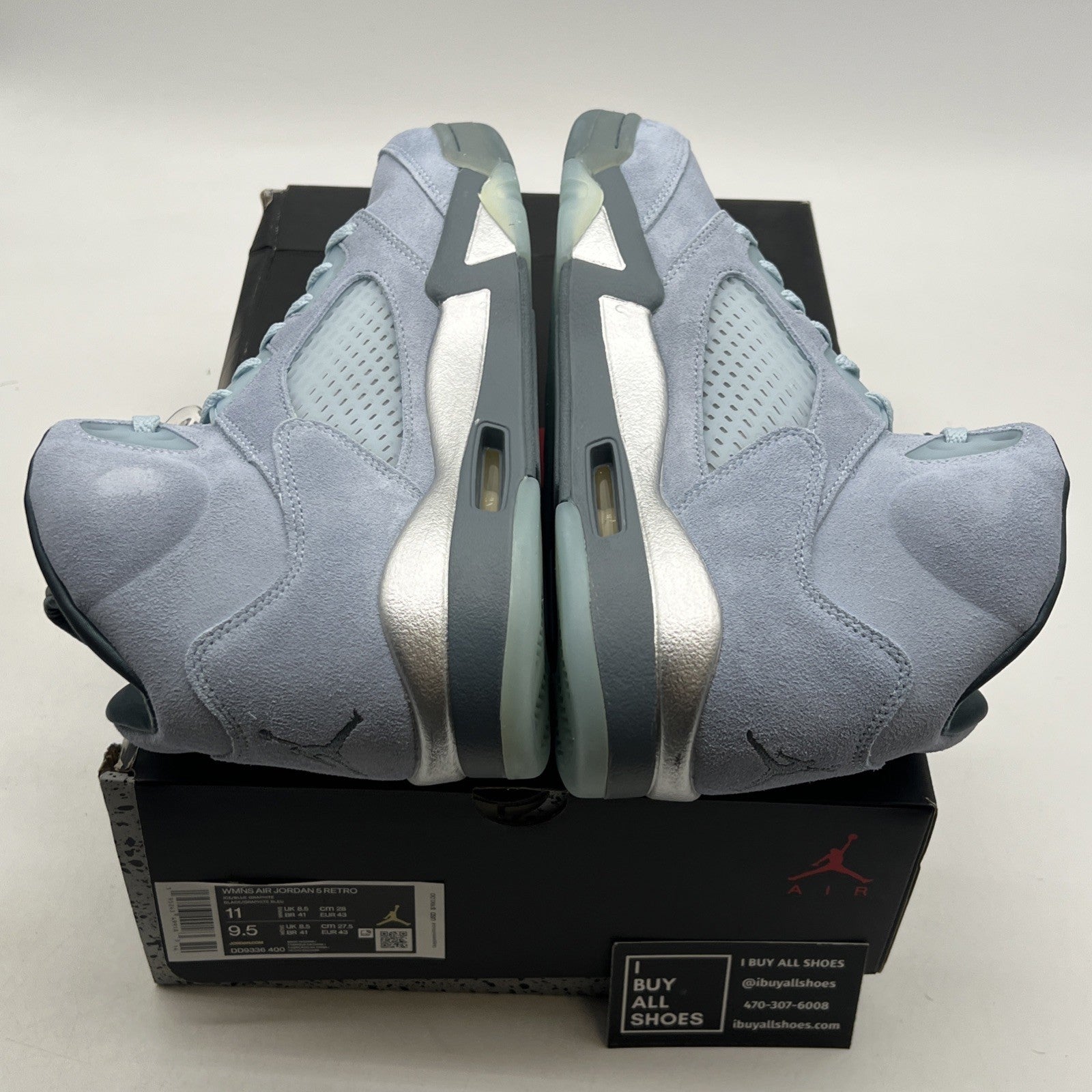 Size 11 - Air Jordan 5 Retro Blue Bird W (DD9336-400)