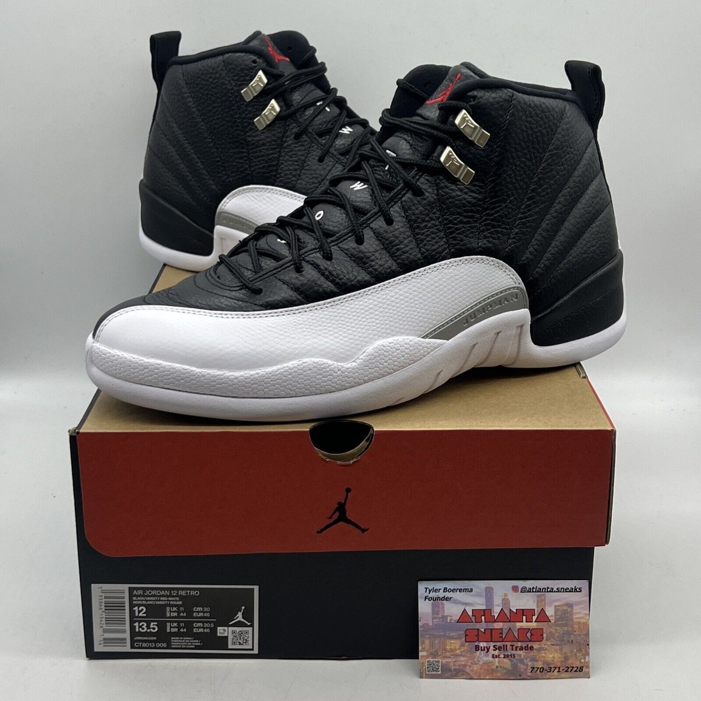 Size 12 - Jordan 12 Retro Mid Playoff  Brand New Og All