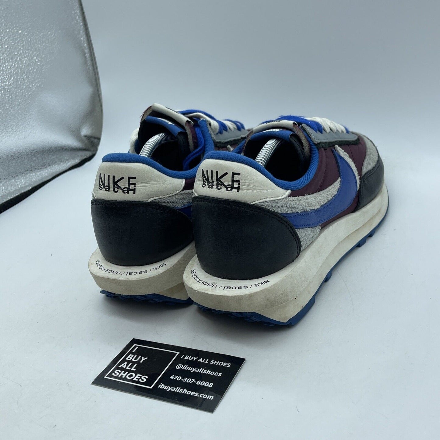 Size 12 - Nike sacai x Undercover x LDWaffle Night Maroon Team Royal -DJ4877-600