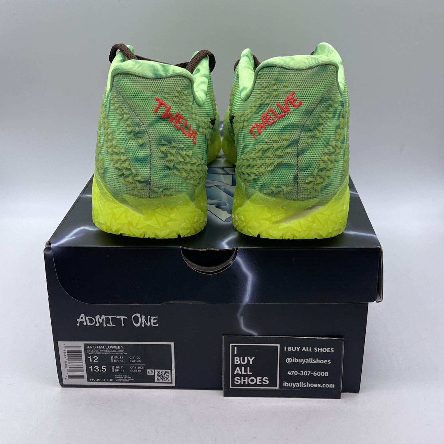 Size 12 - Nike Ja 3 Zombie (HV9923-700)