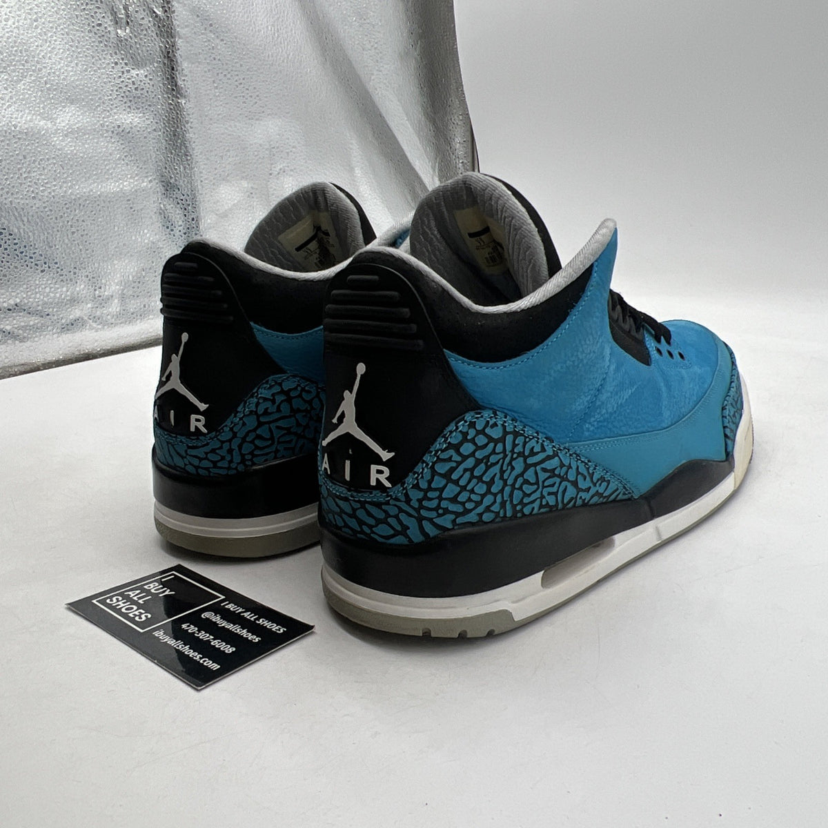 Size 11 - Air Jordan 3 Retro Powder Blue (136064-406)