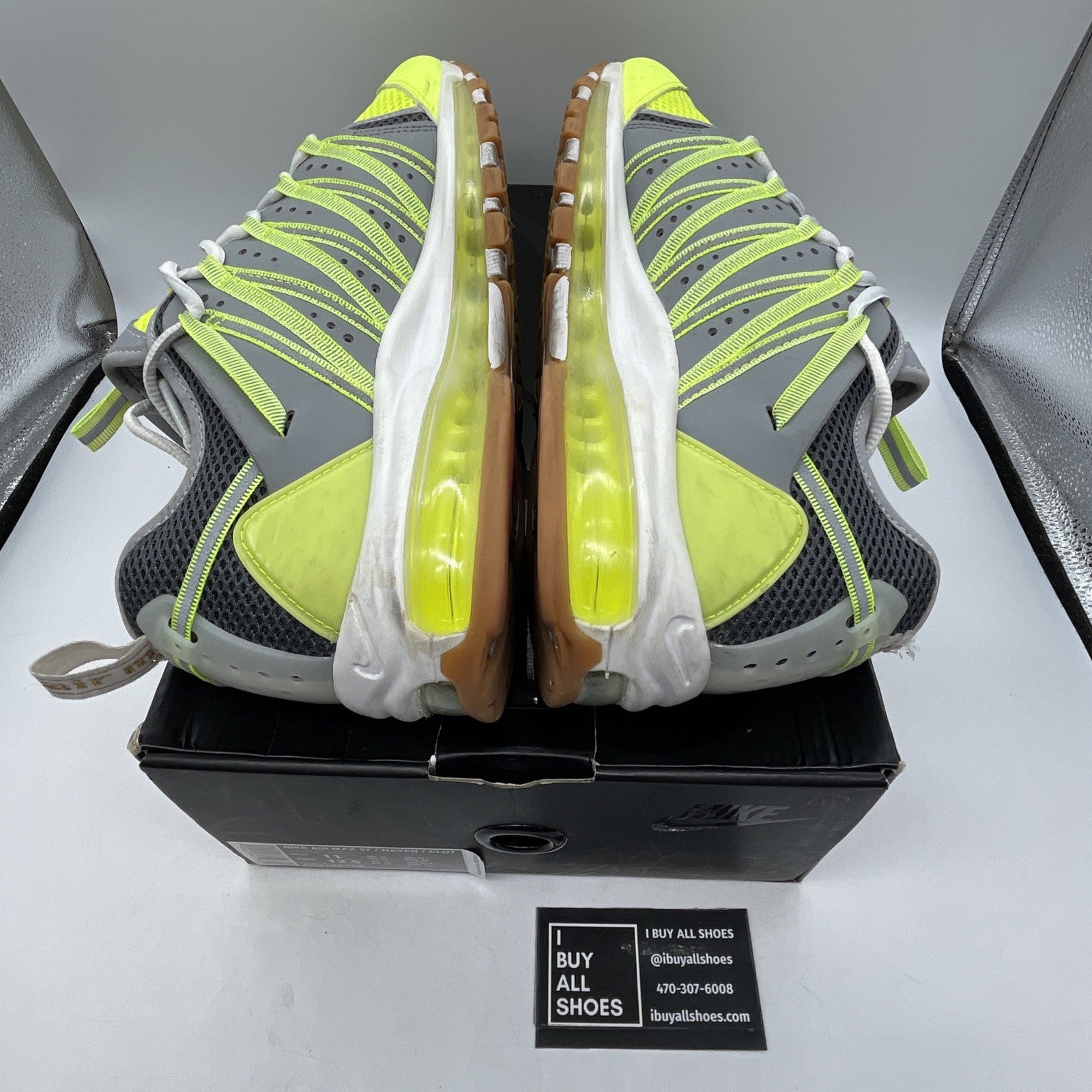Size 11 - Nike CLOT x Air Max 97 Haven Volt (AO2134-700)