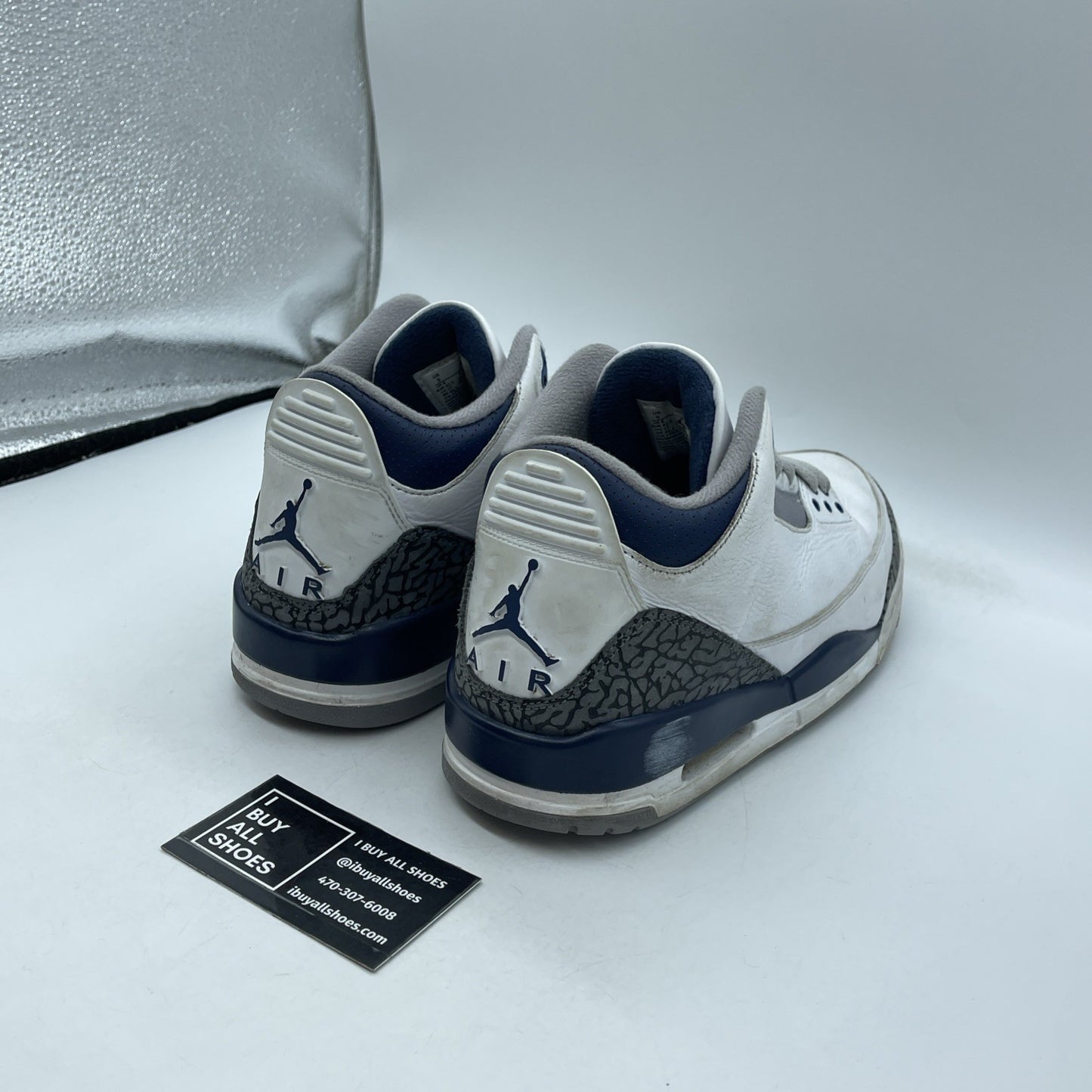 Size 9 - Air Jordan 3 Retro Midnight Navy (CT8532-140)