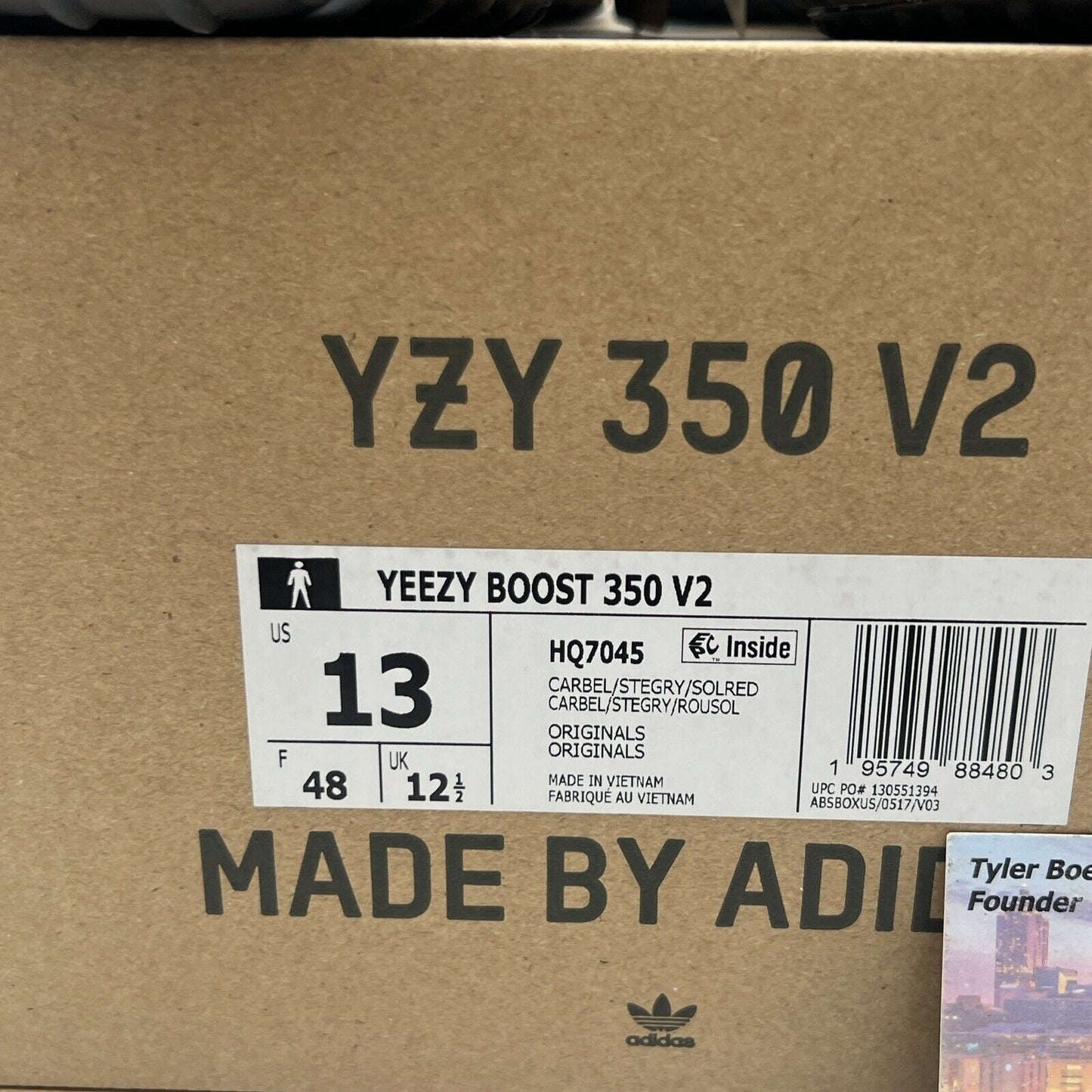 Size 13 - adidas Yeezy Boost 350 V2 Low Carbon Beluga (HQ7045)