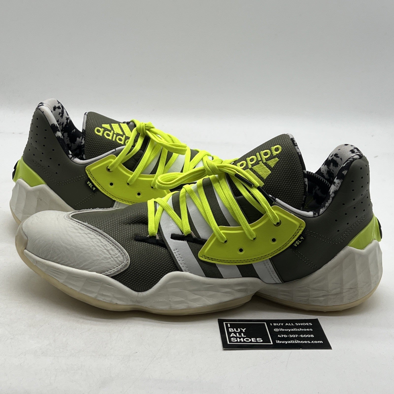 Size 14 - Adidas Daniel Patrick x Harden Vol. 4 Legacy Green (FV8921)